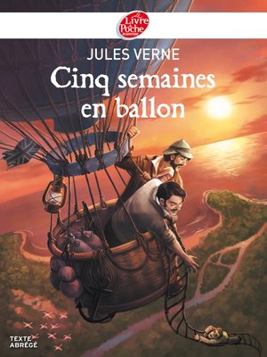 cover image of Cinq semaines en ballon--Texte Abrégé